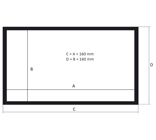 Kauber Frame Velvet Cinema 117" 16:9 146x260 Peak Contrast S
