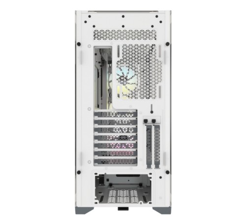 iCUE 5000X RGB CC-9011233-WW Mid-Tower, white, Tempered Glass (650393)