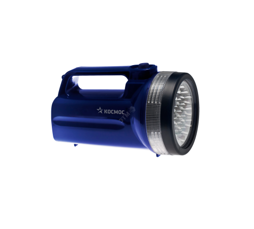 Фонарь ручной Космос синий лам.:светодиод. Dx4 (KOC860LED)