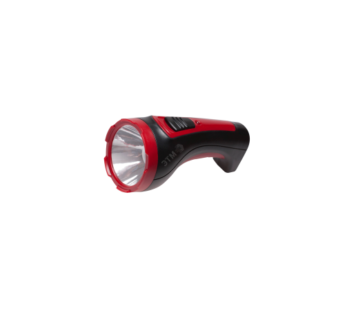 Фонарь ручной Космос KOCACCU101WLED черный/красный 1Вт лам.:светодиод.