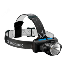 Фонарь налобный аккумуляторный , 3Вт XPE, 5Вт COB, 1200Mah LI-On, зар. Micro USB