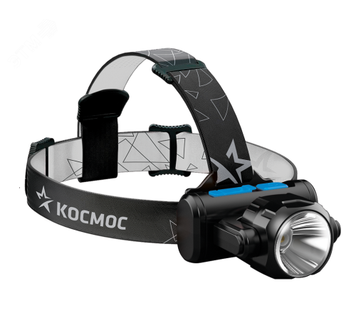 Фонарь налобный аккумуляторный , 3Вт XPE, 5Вт COB, 1200Mah LI-On, зар. Micro USB