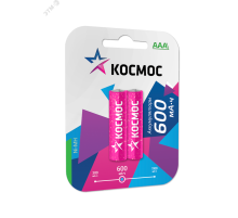 Аккумулятор 600мАч R03 NiMH 2BL