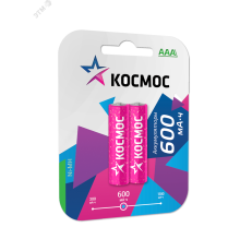 Аккумулятор 600мАч R03 NiMH 2BL