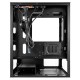 1STPLAYER Корпус TRILOBITE T3 Black / mATX, TG / 4x 120mm LED fans inc. / T3-BK-4F1