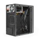 Exegate EX292349RUS Корпус Minitower ExeGate BAA-113-AAA400 (mATX, БП AAA400 с вент. 8см, 2*USB, аудио, черный)