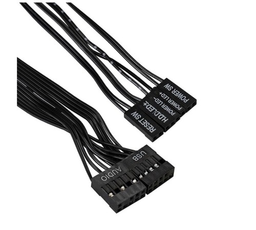 Exegate EX292349RUS Корпус Minitower ExeGate BAA-113-AAA400 (mATX, БП AAA400 с вент. 8см, 2*USB, аудио, черный)