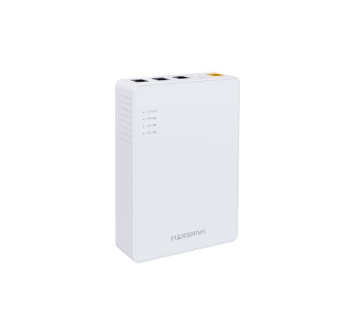 Мини ИБП. Вход DC 12V/2.0A; независимый выход 12V, 9V, 5V DC, с USB 5V/2.1A, MARSRIVA