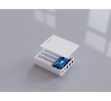 Мини ИБП. Вход DC 12V/4.0A; независимый выход 12V, 9V, 5V DC, с USB 5V/2.1A, 36 Ватт макс., MARSRIVA
