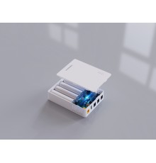 Мини ИБП. Вход DC 12V/4.0A; независимый выход 12V, 9V, 5V DC, с USB 5V/2.1A, 36 Ватт макс., MARSRIVA