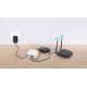Мини ИБП. Вход DC 12V/4.0A; независимый выход 12V, 9V, 5V DC, с USB 5V/2.1A, 36 Ватт макс., MARSRIVA