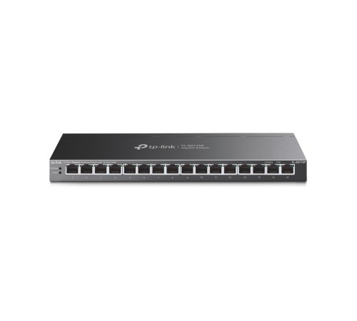 TP-Link TL-SG116P Настольный коммутатор с 16 гигабитными портами PoE+ TP-Link TL-SG116P Настольный коммутатор с 16 гигабитными портами PoE+