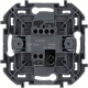 Legrand 673653 Переключатель одноклавишный - INSPIRIA - 10 AX - 250 В~ - антрацит