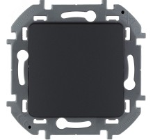 Legrand 673653 Переключатель одноклавишный - INSPIRIA - 10 AX - 250 В~ - антрацит