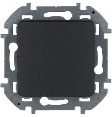 Legrand 673653 Переключатель одноклавишный - INSPIRIA - 10 AX - 250 В~ - антрацит