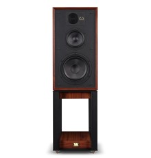 Полочная акустическая система со стойками Wharfedale 85th Anniversary Linton with stands Цвет: Красное Дерево [MAHOGANY]