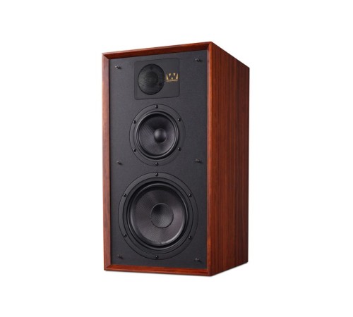 Полочная акустическая система со стойками Wharfedale 85th Anniversary Linton with stands Цвет: Красное Дерево [MAHOGANY]