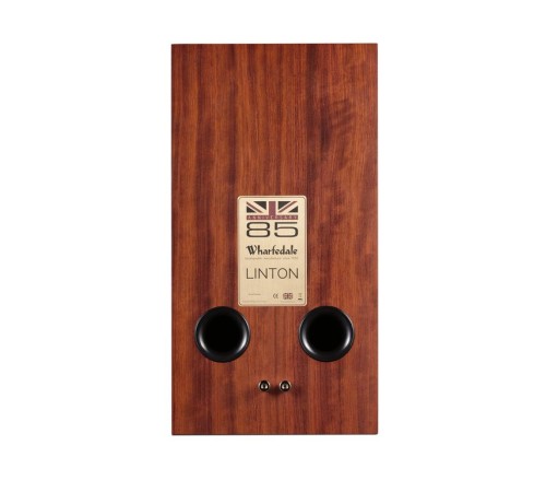 Полочная акустическая система со стойками Wharfedale 85th Anniversary Linton with stands Цвет: Красное Дерево [MAHOGANY]