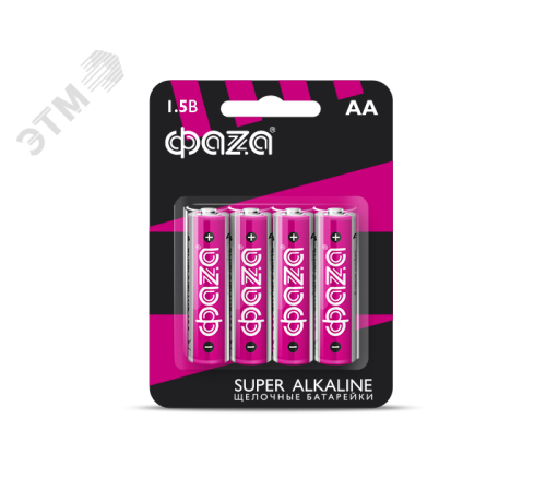 Элемент питания LR 6 (AA) Super Alkaline блистер, 4 шт. Элемент питания LR 6 (AA) Super Alkaline блистер, 4 шт.