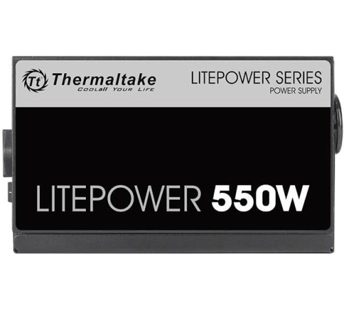 Блок питания Thermaltake ATX 550W LT-550P (24+4+4pin) APFC 120mm fan 5xSATA RTL