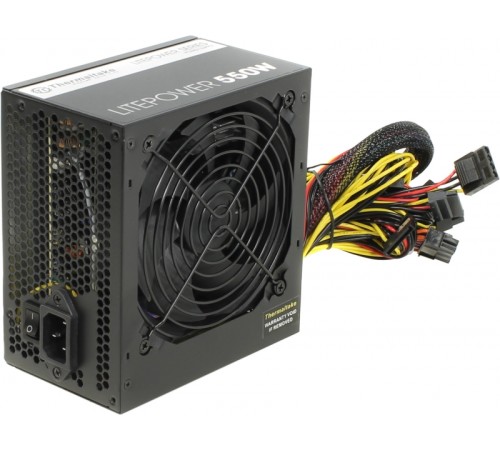 Блок питания Thermaltake ATX 550W LT-550P (24+4+4pin) APFC 120mm fan 5xSATA RTL