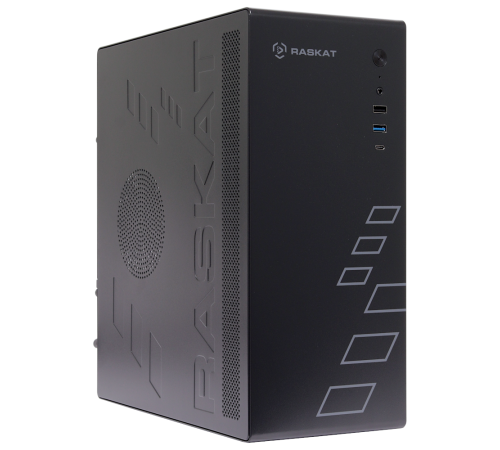 Компьютер Raskat Standart 300 (Intel Core i3 10100, RAM 16Gb, SSD 480Gb, no OS, kb+ms, black)
