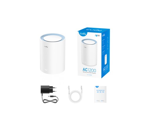 Wi-Fi Mesh-система Cudy M1200(1-Pack) Wi-Fi Mesh-система Cudy M1200(1-Pack)
