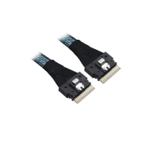 Кабель Cable, x8 SFF-8654 to 2x4 SFF-8654 (Slim SAS), 0,65M (analog 05-60004-00) (CBL-8654-2-8654-10)