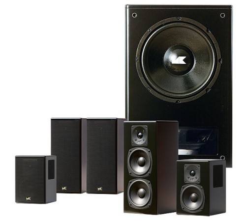 Полочные акустические системы M&K LCR950. Цвет: Черный сатин