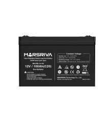 Сменный AGM аккумулятор 12 В/100 Ач, 28 кг MARSRIVA