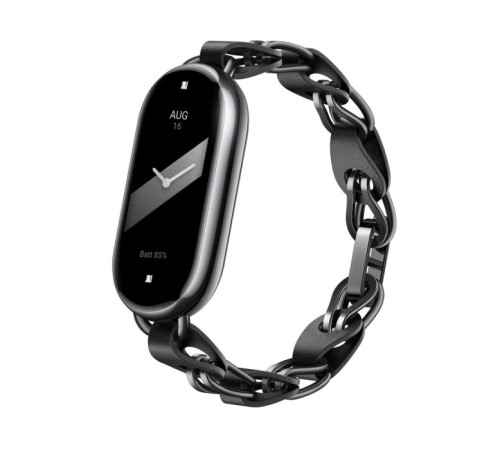 Ремешок для смарт-часов Xiaomi Smart Band 8  Chain Strap Black