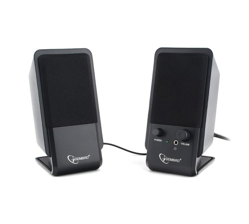 Gembird SPK-510, черный, 6 Вт, рег. громкости, разъём для наушников,USB-питание Gembird SPK-510, черный, 6 Вт, рег. громкости, разъём для наушников,USB-питание