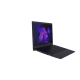 Ноутбук KVADRA NAU LE14U Core i3-1215U 1.2GHz,14,1" FHD (1920x1080) IPS,8Gb DDR4-3200(1), 256Gb SSD,55Wh,1.6kg,1YW,FHD Webcam,WiFi/BT, noOS, Графит, МПТ