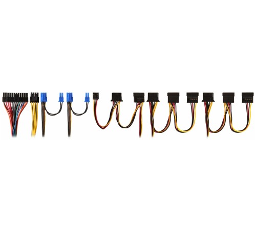 Блок питания 650W ExeGate 650PPE (ATX, APFC, КПД 80% (80 PLUS), 12cm fan, 24pin, 2x(4+4)pin, 2xPCI-E (EX260644RUS)