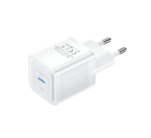 Сетевое зарядное устройство Vention на 1 порт USB С GaN 20W  Белый Vention FEPW0-EU