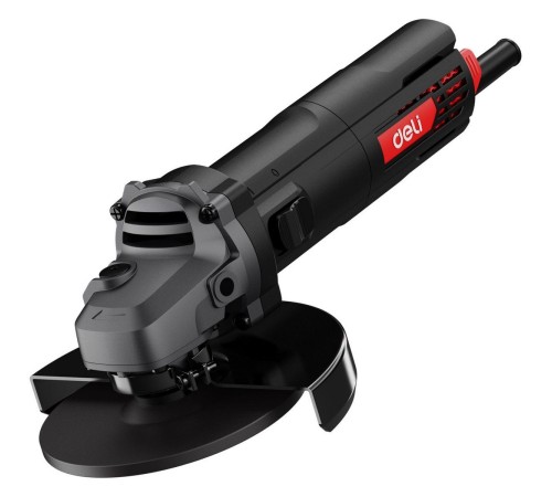 Угловая шлифмашина сетевая Deli DE-JM125-4E (890Вт, 125мм, 12000об/мин, картон)