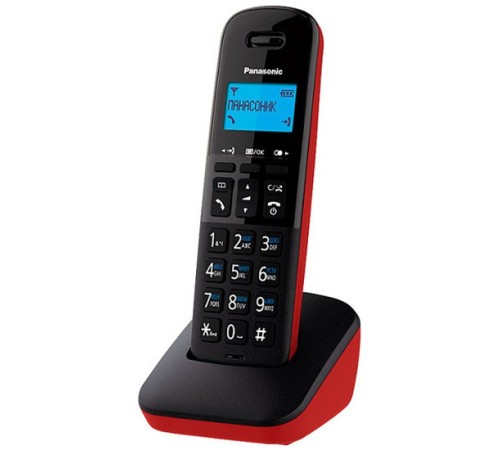 Р/Телефон Dect Panasonic KX-TGB610RUR красный АОН Р/Телефон Dect Panasonic KX-TGB610RUR красный АОН