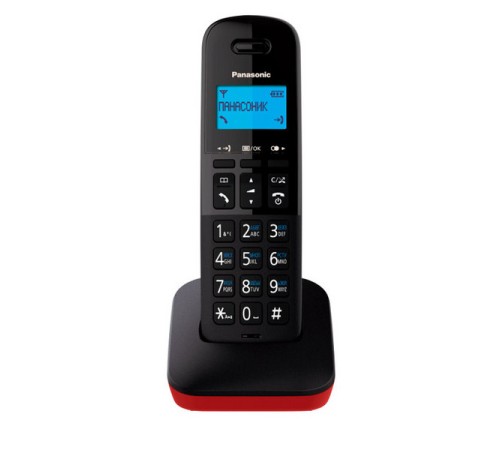 Р/Телефон Dect Panasonic KX-TGB610RUR красный АОН Р/Телефон Dect Panasonic KX-TGB610RUR красный АОН