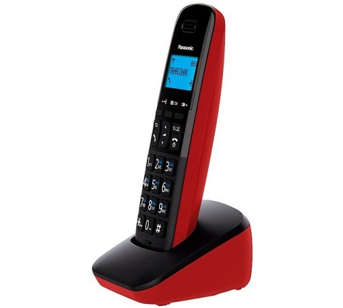 Р/Телефон Dect Panasonic KX-TGB610RUR красный АОН Р/Телефон Dect Panasonic KX-TGB610RUR красный АОН