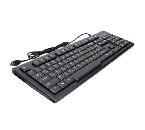 Клавиатура Gembird KB-8354U-BL { USB, черный, 104 клавиши, кабель 1,45м }