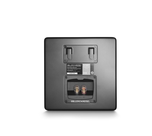 Настенные тыловые трипольные акустические системы Miller & Kreisel® S150T. Цвет: Черный матовый. Пара.