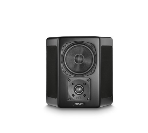 Настенные тыловые трипольные акустические системы Miller & Kreisel® S150T. Цвет: Черный матовый. Пара.