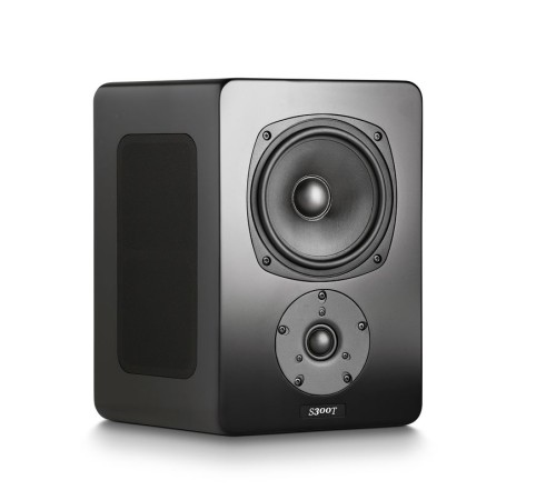 Настенные тыловые трипольные акустические системы Miller & Kreisel® S300T. Цвет: Черный матовый. Пара.
