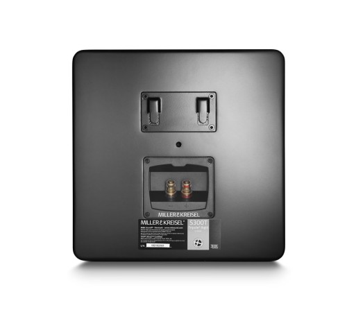 Настенные тыловые трипольные акустические системы Miller & Kreisel® S300T. Цвет: Черный матовый. Пара.