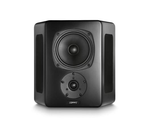Настенные тыловые трипольные акустические системы Miller & Kreisel® S300T. Цвет: Черный матовый. Пара.