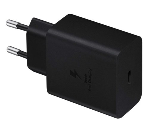 Сетевое зарядное устройство Samsung Adapter 45W Type C с кабелем Black(EP-T4510XBEGEU)