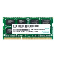 Модуль памяти SODIMM DDR3-1600 4GB DS.04G2K.KAM APACER