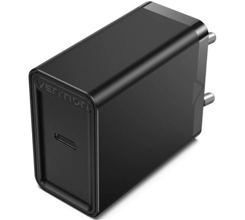 Сетевое зарядное устройство Vention на 1 порт USB C QC 4.0 Чёрный Vention FADB0-EU