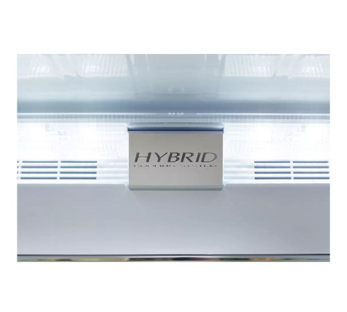 Холодильник Sharp SJ-EX98FBE бежевый трёхкамерный394/211 л морозилка снизу  Side by Side