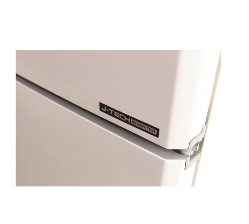 Холодильник Sharp SJ-EX98FBE бежевый трёхкамерный394/211 л морозилка снизу  Side by Side